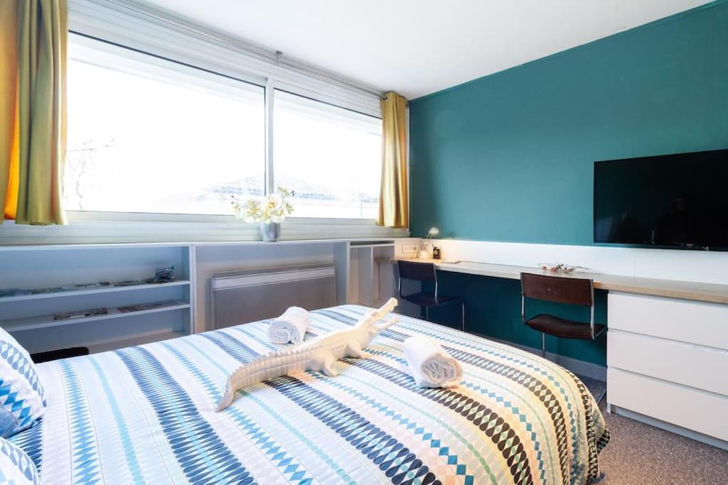 Double Appartement, Saint Michel, Parking, Wifi Toulouse Exterior foto